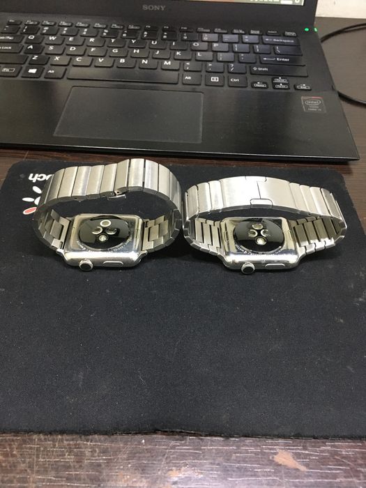 Applewatch 42 stalnes sapfir