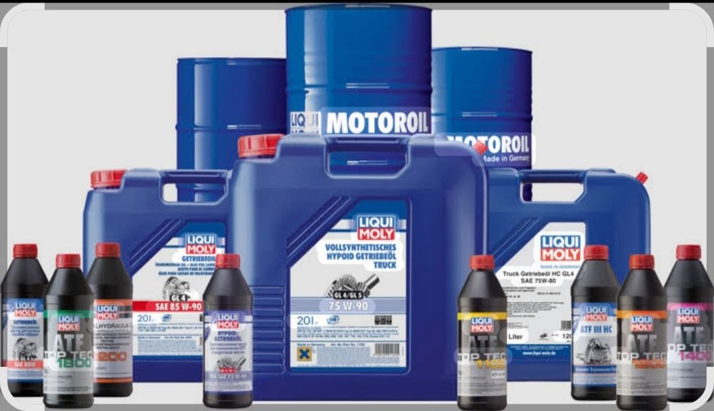 Моторное масла LIQUI MOLY в ассортименте