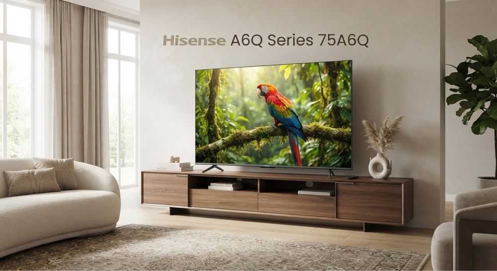 Телевизор Hisense 33-116” 75A6Q Led/Qled/Mini-Led -60-165hz