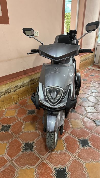 Электроскутер CAVALO 3 колеса, 60 км, пробег 1082 км