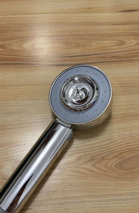 Cap de duș cu 3 moduri, cromat, presiune bună – NOU