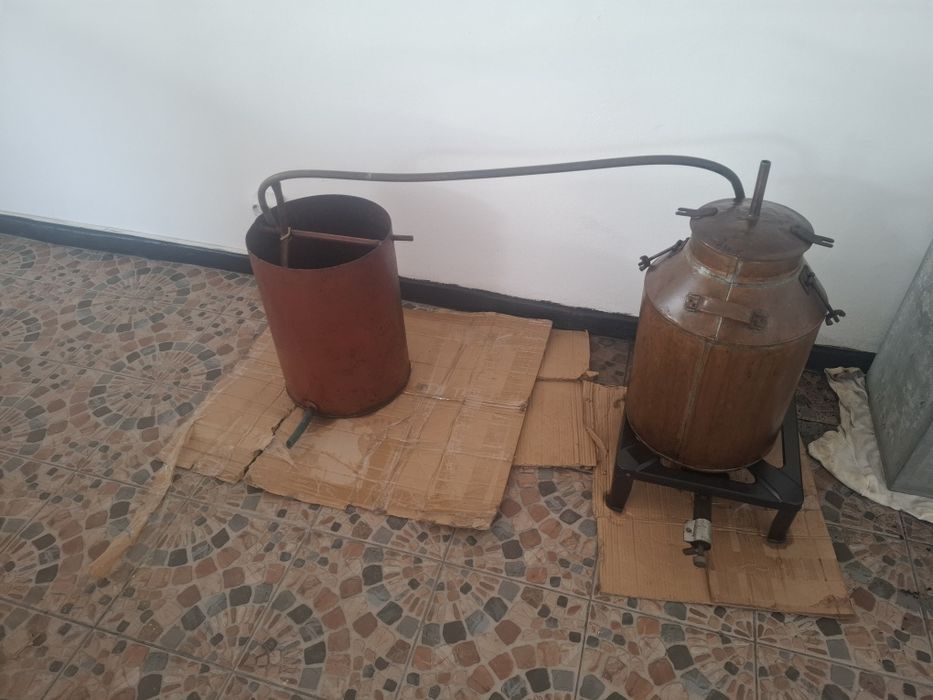 Cazan de țuică din cupru 40l