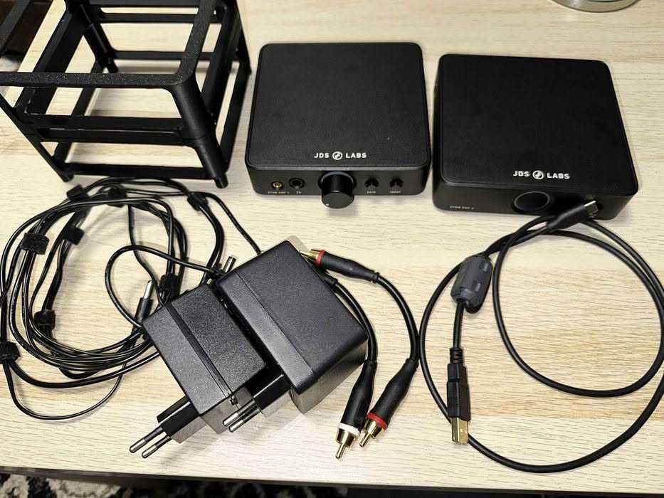 Amplificator si DAC hifi casti JDS Labs Atom 2 Stack/Bundle AMP+DAC