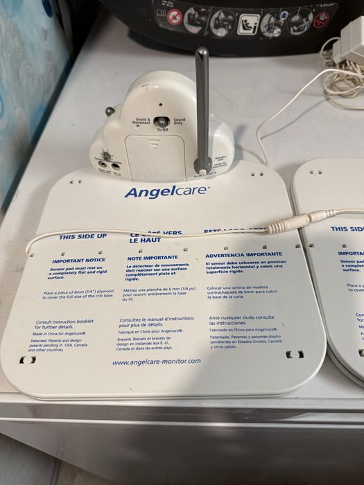 Monitor respiratie Angelcare cu 2 senzori