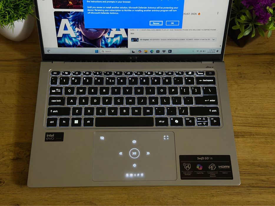 Acer Swift Go 14  Сенсорный