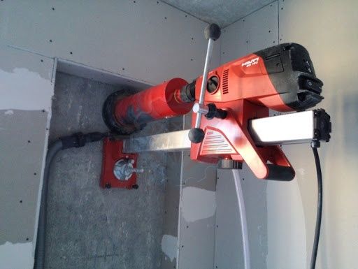 Алмазное бурение. Услуги алмазное сверление бетона и кирпича.Almaz bur