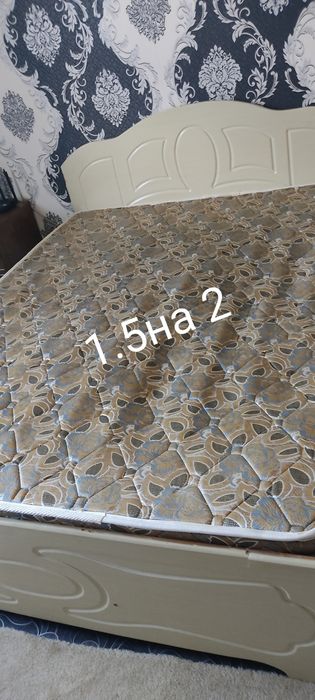 Продам кровать б.у двух спалка