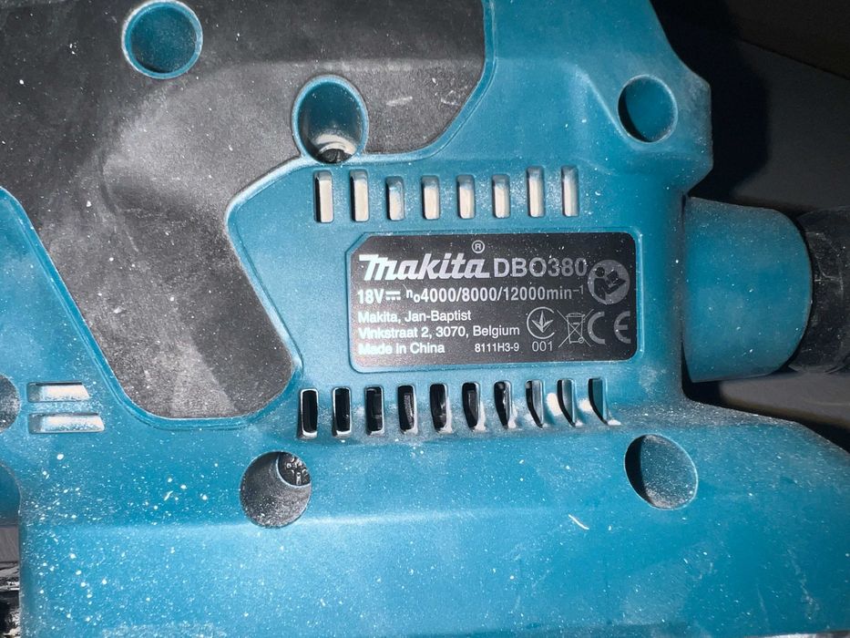 Makita DBO380 — акумулаторен виброшлайф