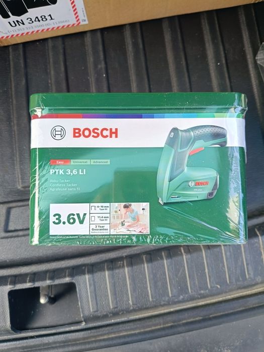 Vind capsator electric Pistol marca Bosch  pe acumulator 3,6VPTK
