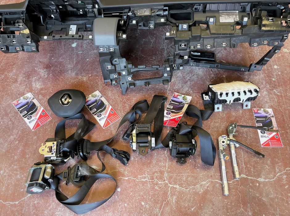 Renault Clio V 5 plansa de bord kit airbag volan pasager set centuri