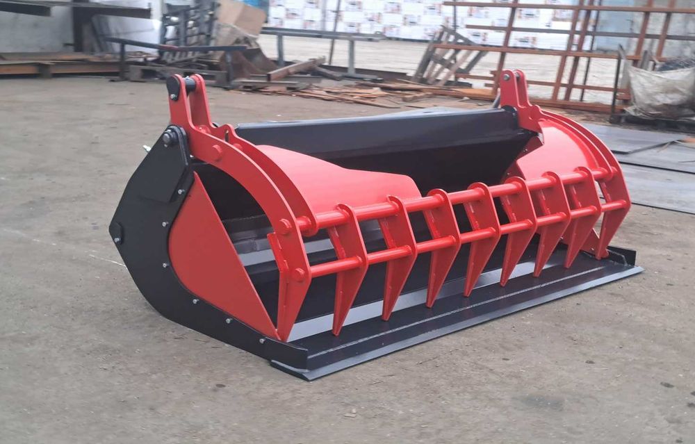 Cupa Crocodil Manitou Merlo JCB – graifer pentru incarcator telescopic