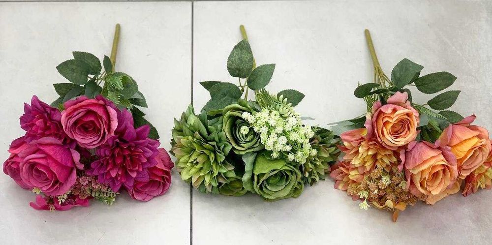 Букет искусственных цветов 45см — Отличная цена