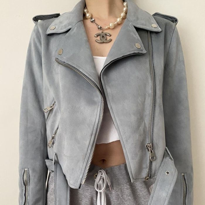 Късо велурено яке Zara