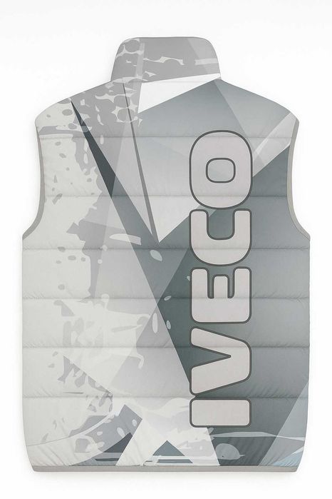 Мъжки елек ИВЕКО / IVECO високо качество сюблимация размери от М до 5ХЛ