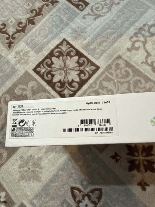 Tableta Galaxy Tab S7 FE  mystik black 64 gb