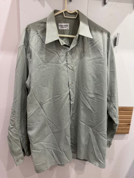 Мъжка сива риза - ХL - ежедневна и официална употреба