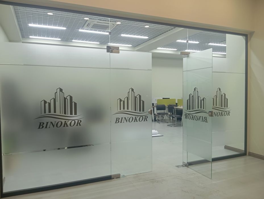 Тонировка матовый туманка наружный реклама офис ва барча ойналарга