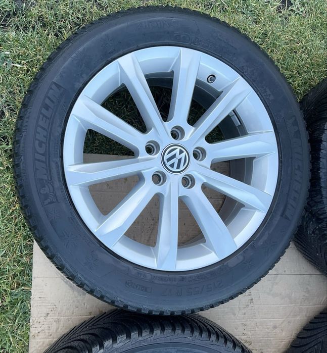 Jante VW 17 Passat B8 215/55R17 Michelin iarna