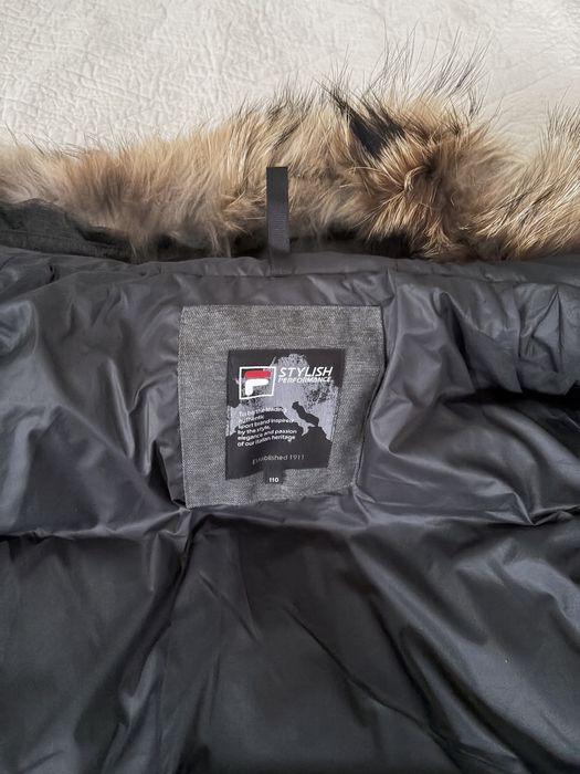 Артическа парка яке Fila (размер 110) - по-добра от Canada Goose
