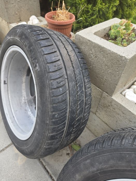 Оригинални Mercedes 16" джанти 5x112 с гуми 215/55 R16 – 4 бр.