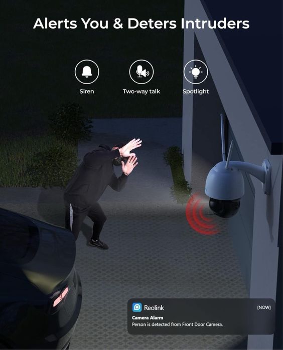 Reolink RLC-523WA Speed Dome IP WiFi PTZ камера за наблюдение