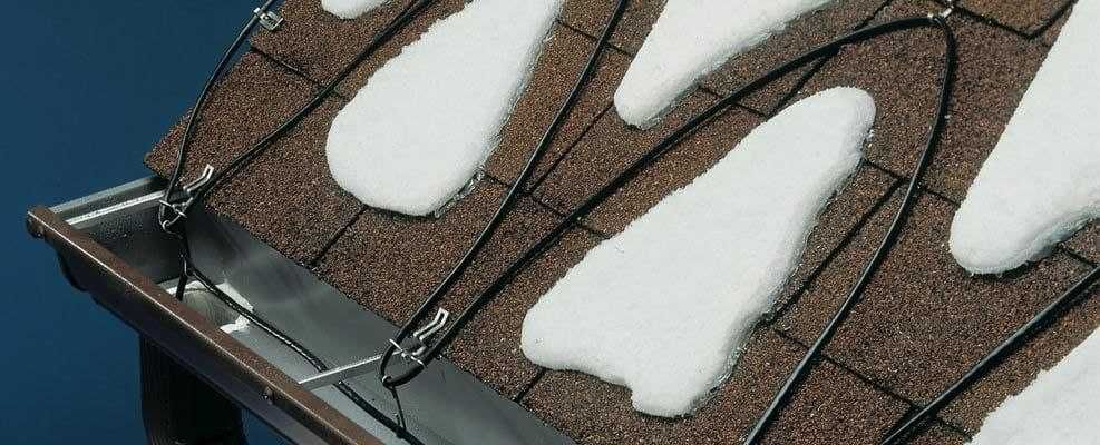 Греющий кабель • Для крыши и водостоков