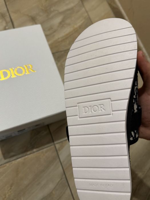 Dior Alpha Sandal Slides obilque