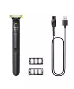 Триммер для бороды и усов Philips OneBlade QP1424/10, черный