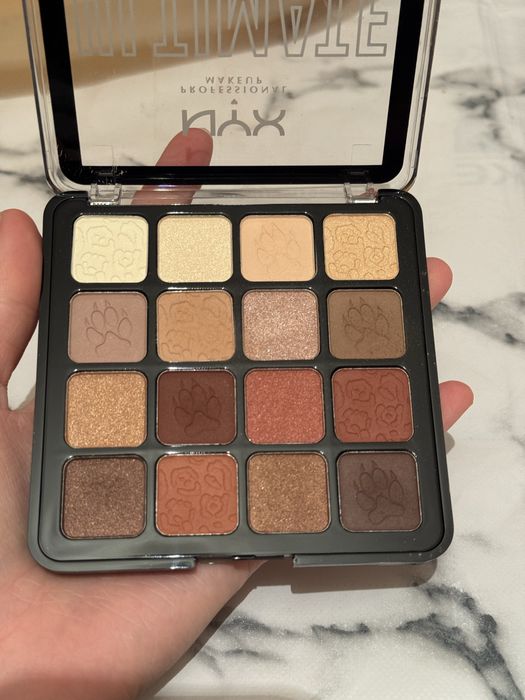 Тени NYX нюдовые оттенки