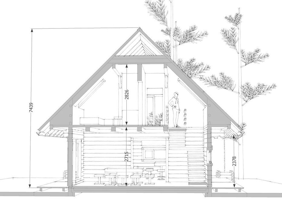 Exacutam cabane case pe lemn