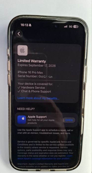 Iphone 16 pro max 256 100%