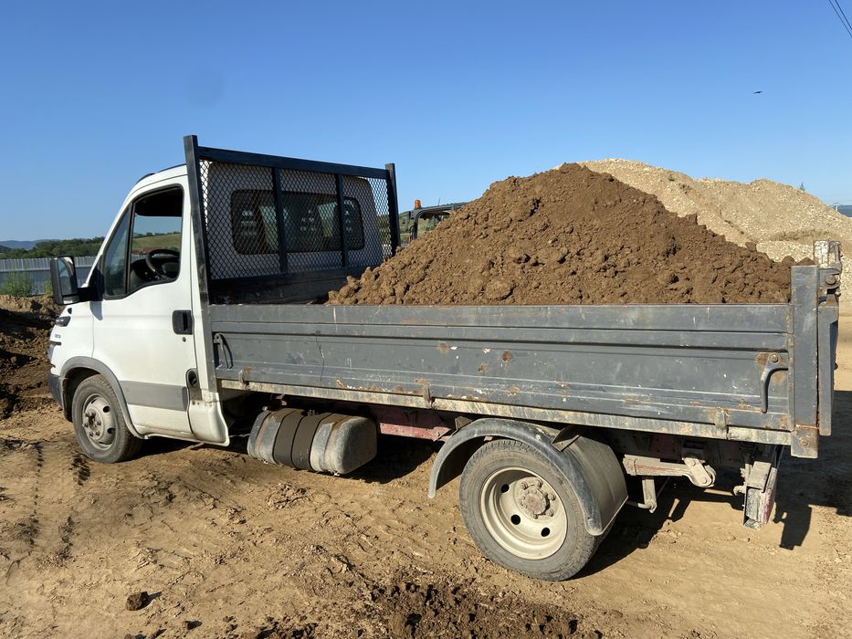 Nisip, Pietris, Sort, Piatra sparta concasata, Balastru, Pamant, Etc.