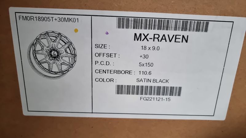 18цола/Toyota Sequoia,Tundra,LandCruiser/5x150