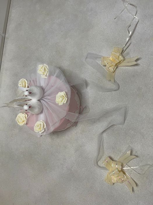 Diadema Par și cercei făcuți la comanda din perle Poșeta perle Eșarfa