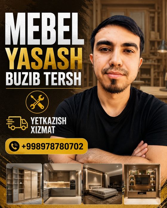 Mebel usta mebel ishlab chiqarish remot ustanofkam