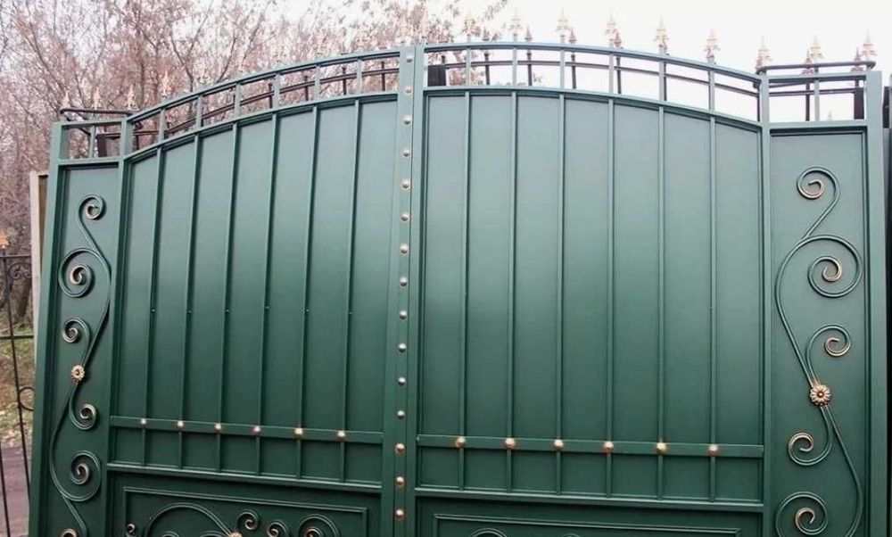 ПОКРАСКА Ворота. Решетки. Тапчаны