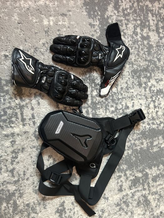 manusi alpinestars + birseta  moto