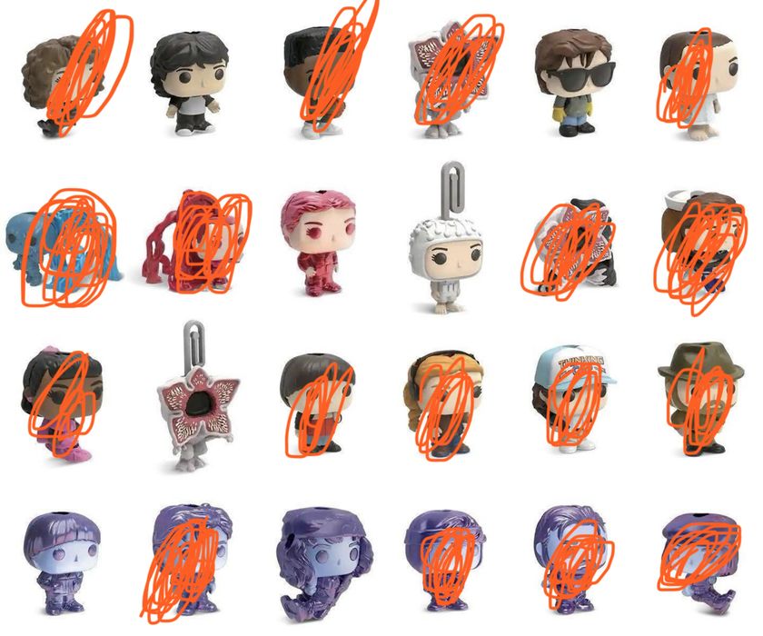 Dau la schimb / Vand Figurine Kinder Joy Stranger Things