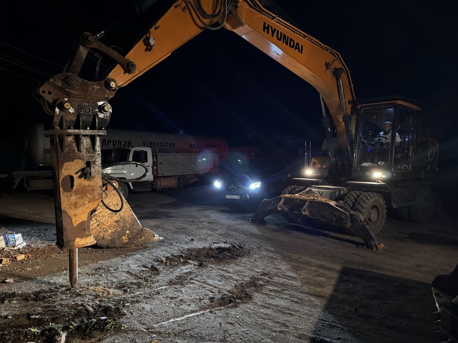 Услуги экскаватора , гидромолота