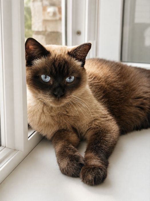 Кот сиамский в добрые руки