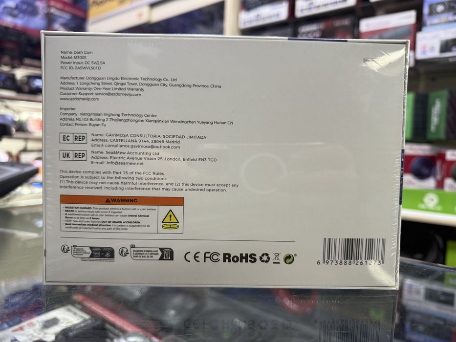 Azdome M300S видеорегистратор