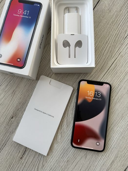 Iphone 10 X като нов!!! Space grey !