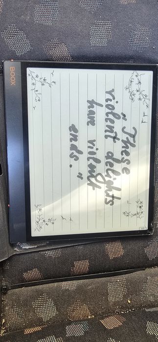 Boox note air 3 black and white