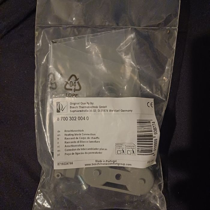 Element de legătură centrala Junkers Euroline