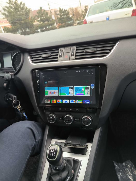 Navigatie Android Skoda Octavia  WiFi Internet Waze YouTube