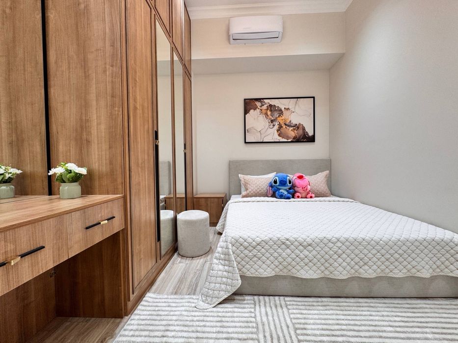 Шедевр Жк "Кипарис" 3/9/9 62кв.м евро люкс с мебелью и техникой