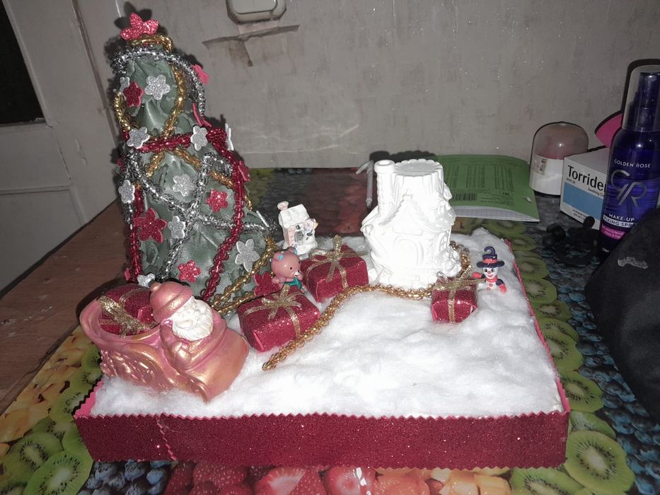 Поделки зимние школьные