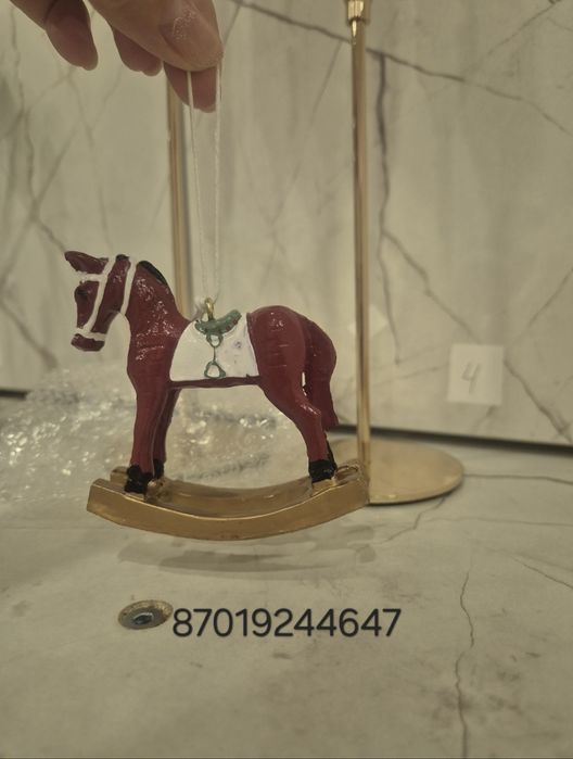 Елочная игрушка " Лошадка"