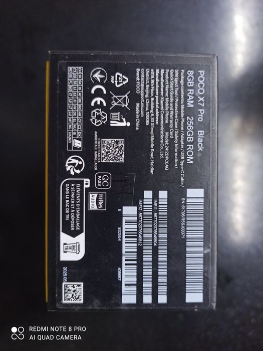 Poco x7 Pro telefon