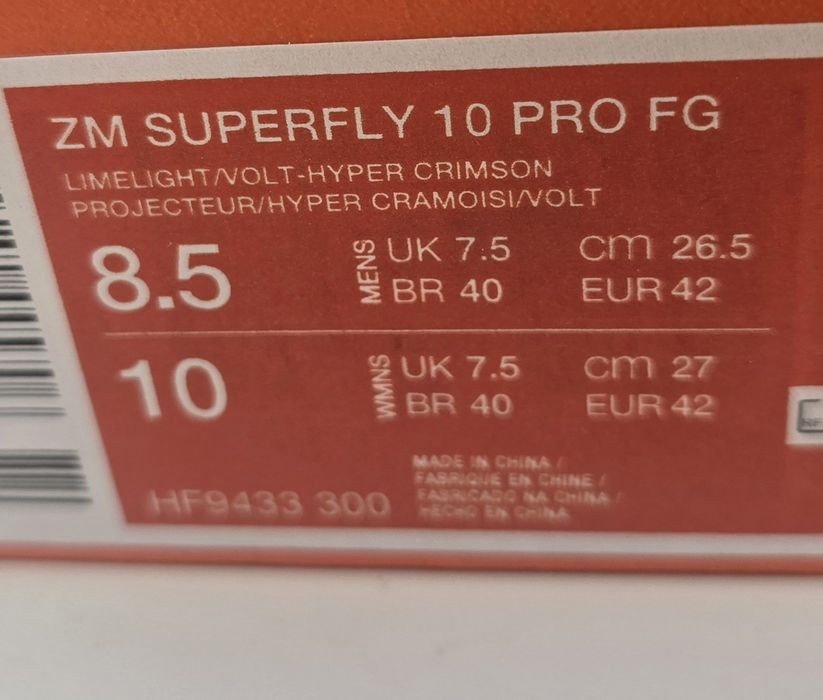 Бутонки Nike Superfly 10 PRO FG